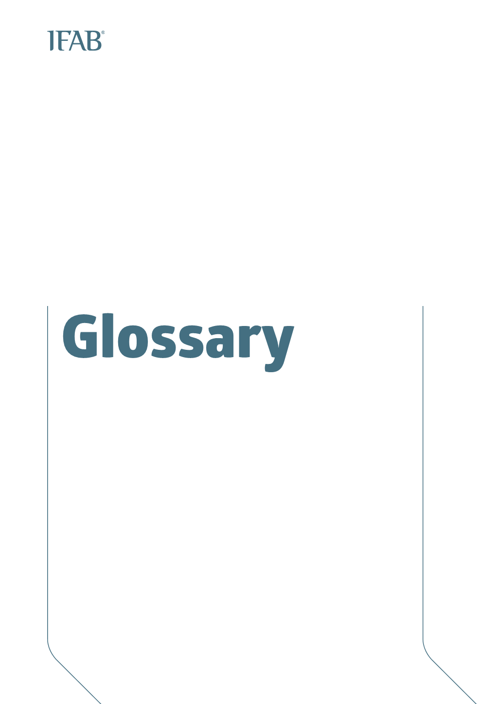 Laws of the Game Glossary