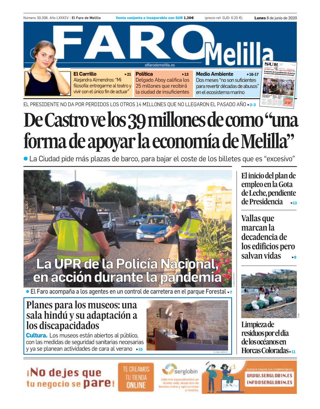 Una Forma De Apoyar La Economía De Melilla” ● La Ciudad Pide Más Plazas De Barco, Para Bajar El Coste De Los Billetes Que Es “Excesivo”