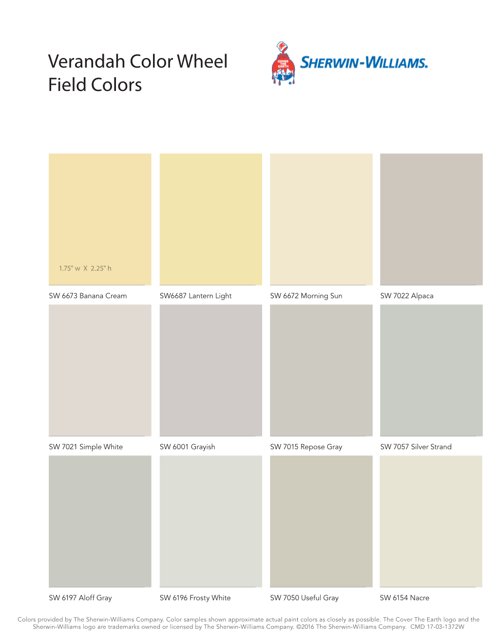 Verandah Color Wheel Field Colors Color Selections