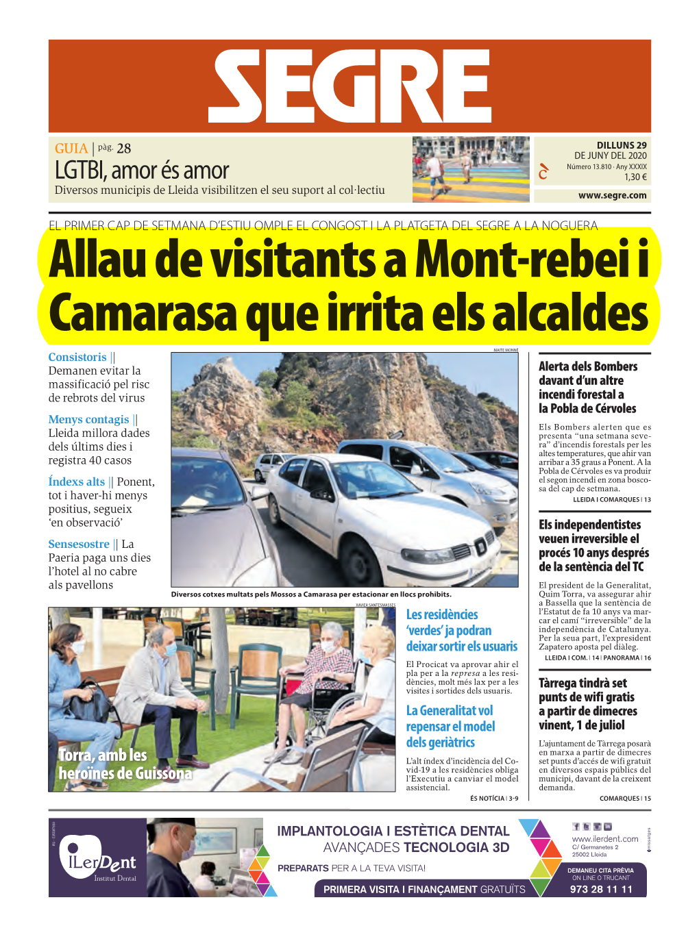 Allau De Visitants a Mont-Rebei I Camarasa Que Irrita Els Alcaldes