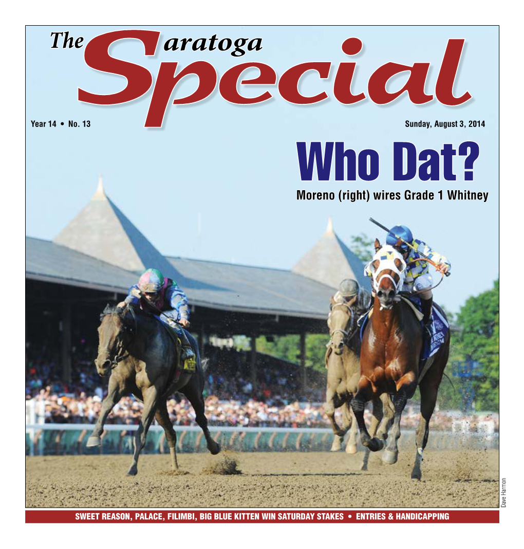 Sunday's Digital Edition of the Saratoga
