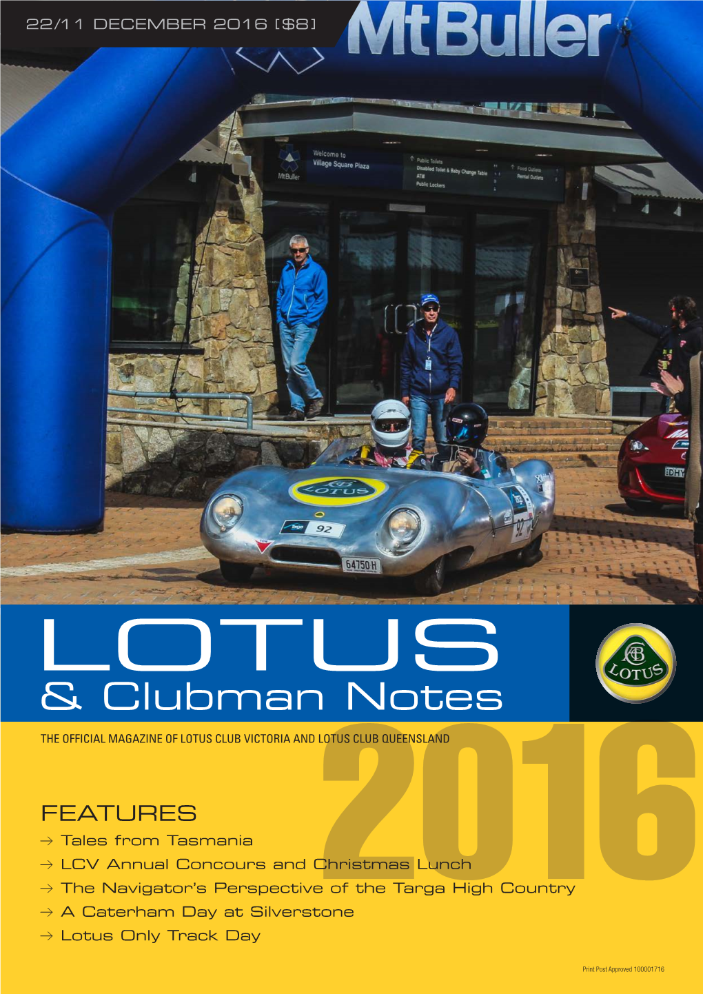 & Clubman Notes