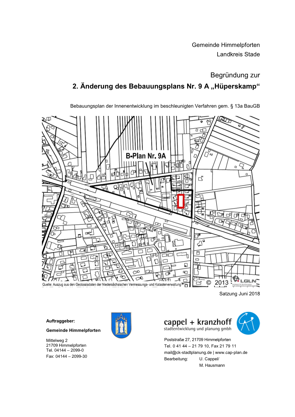 Begründung Zur 2. Änderung Des