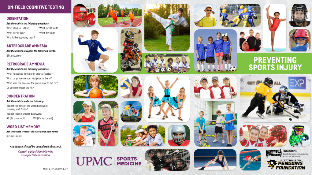 Preventing Sports Injury