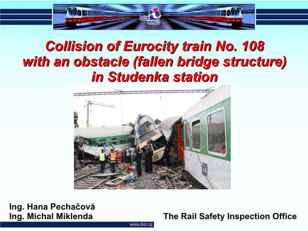 Chronology of the Accident