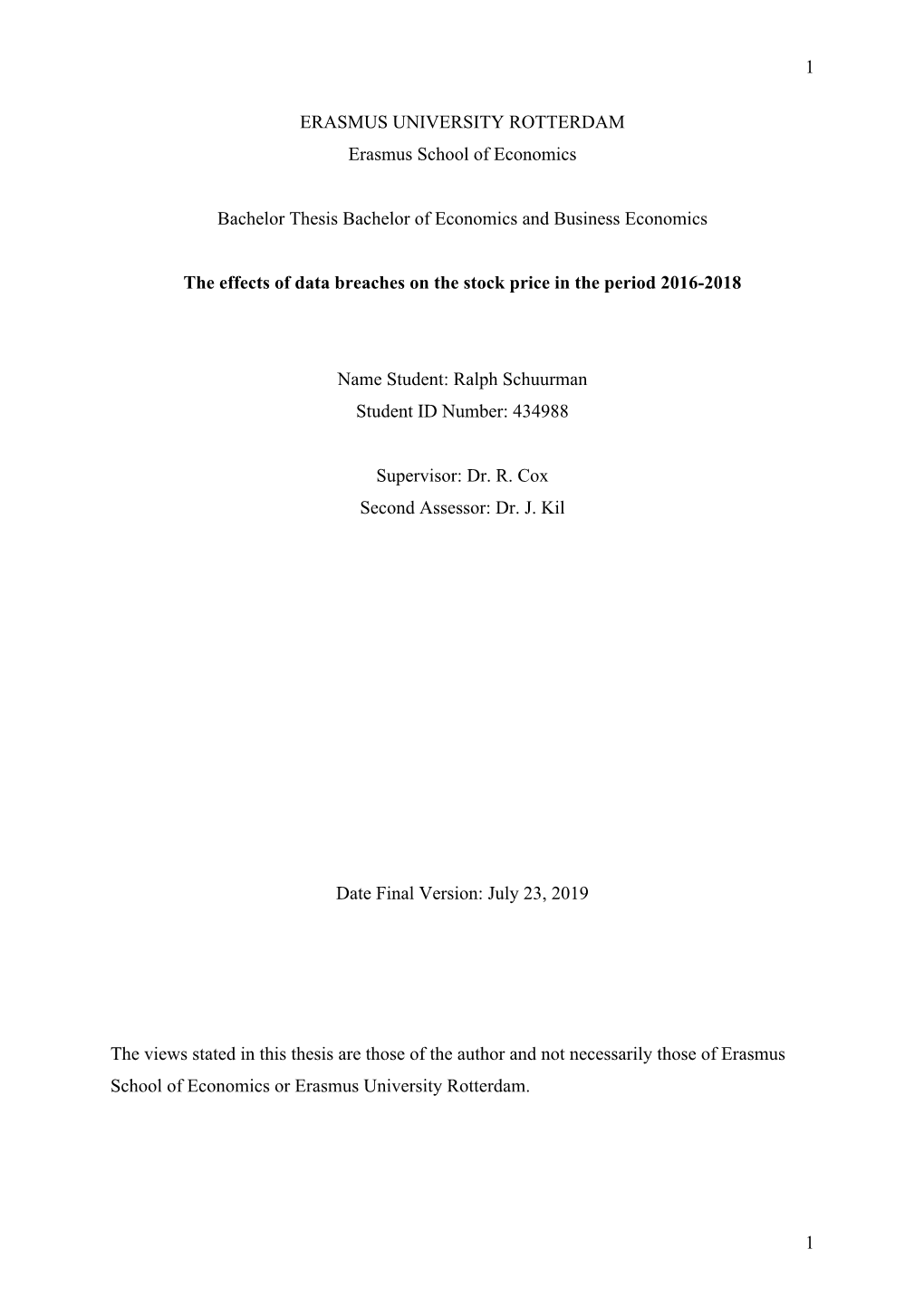 Bachelorthesis Ralph Schuurman 22-7-2019