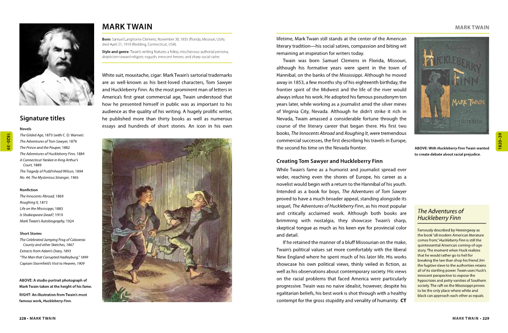 Mark Twain Mark Twain