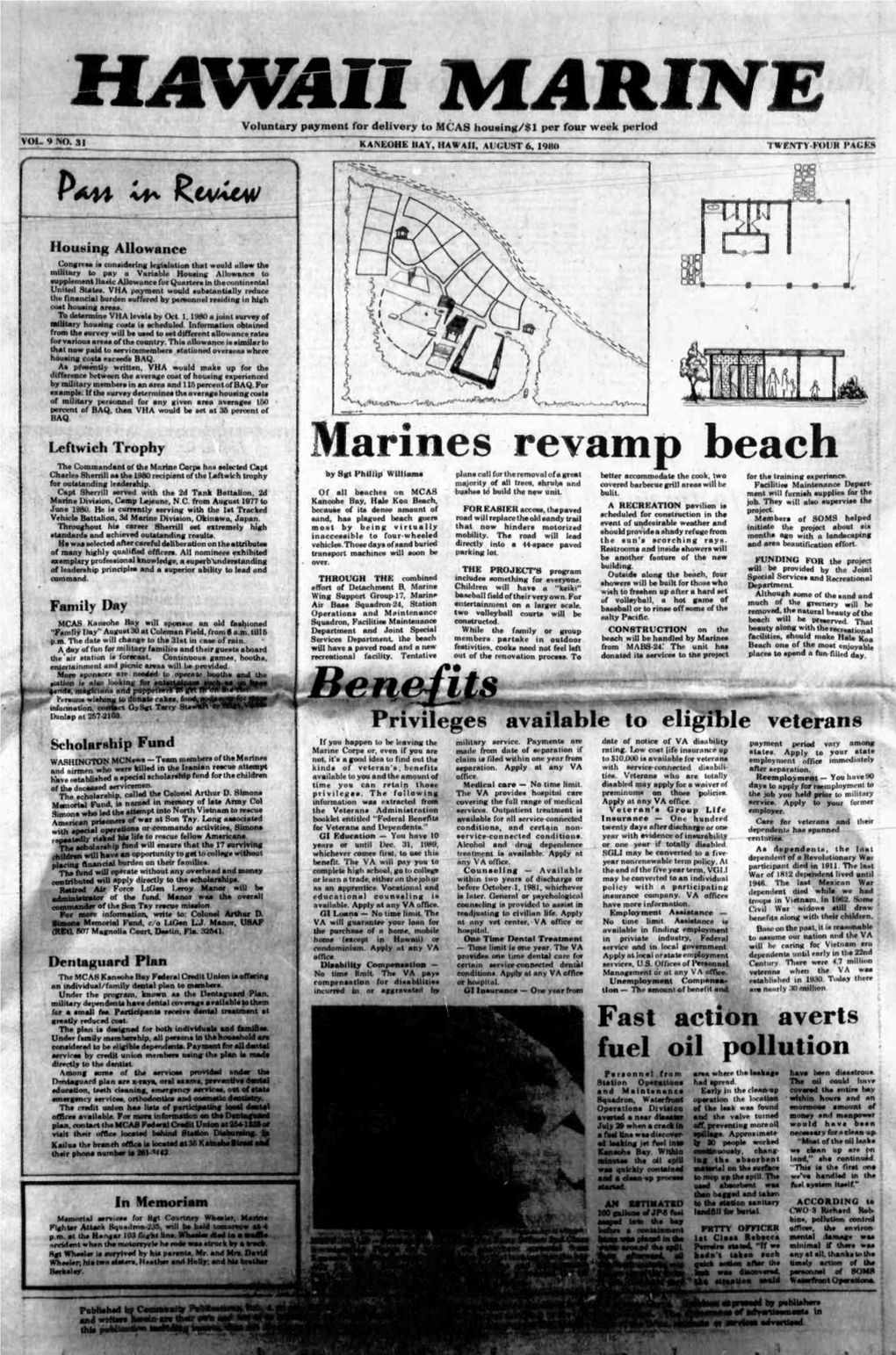 Marines Revamp Beach