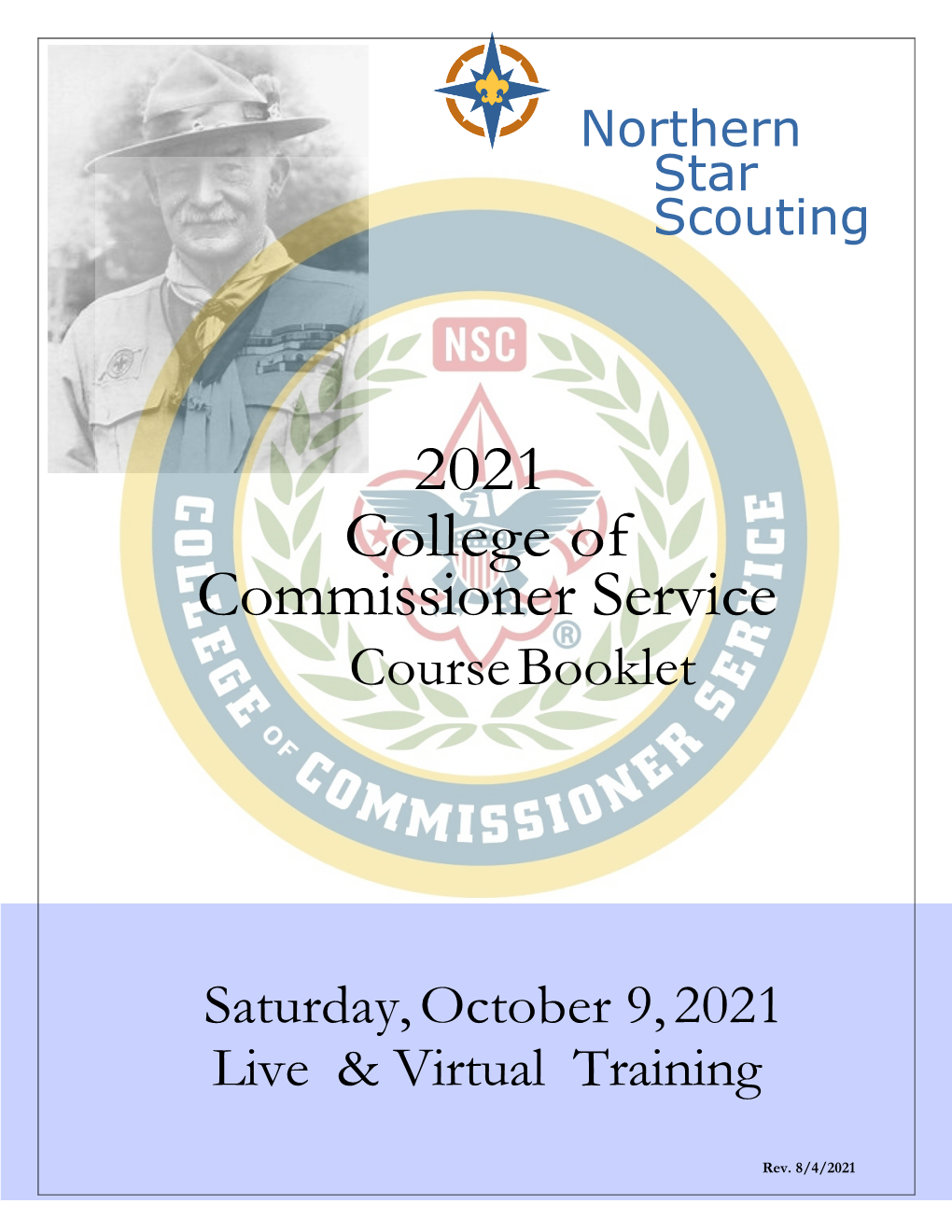 2021 College of Commissioner Service Course Booklet