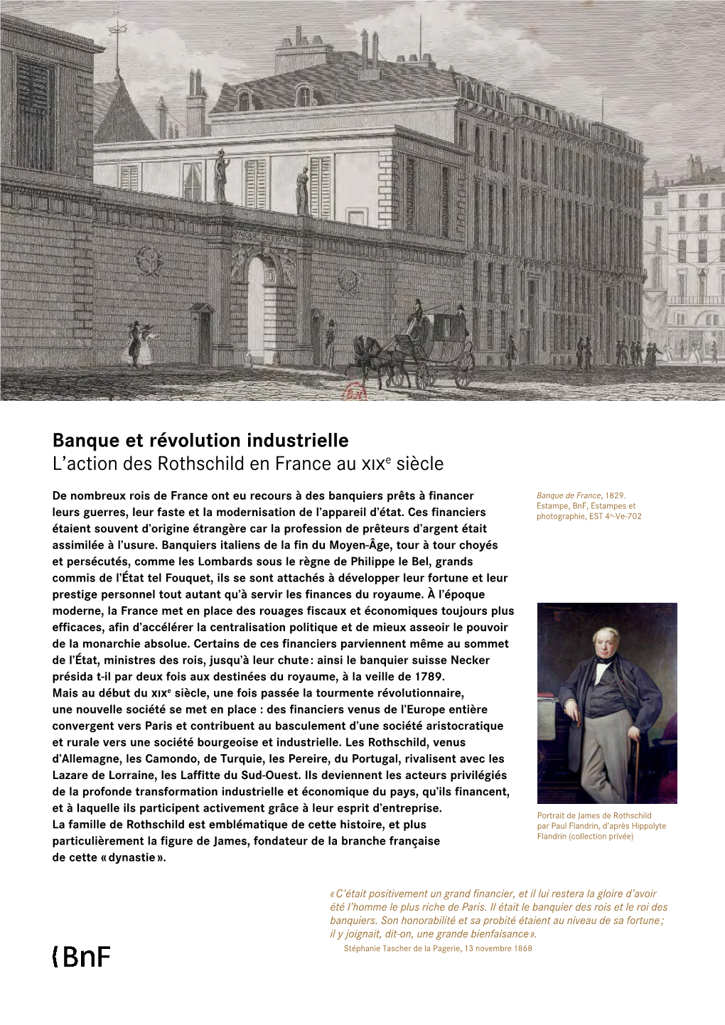 Banque Et Révolution Industrielle L'action Des Rothschild En France