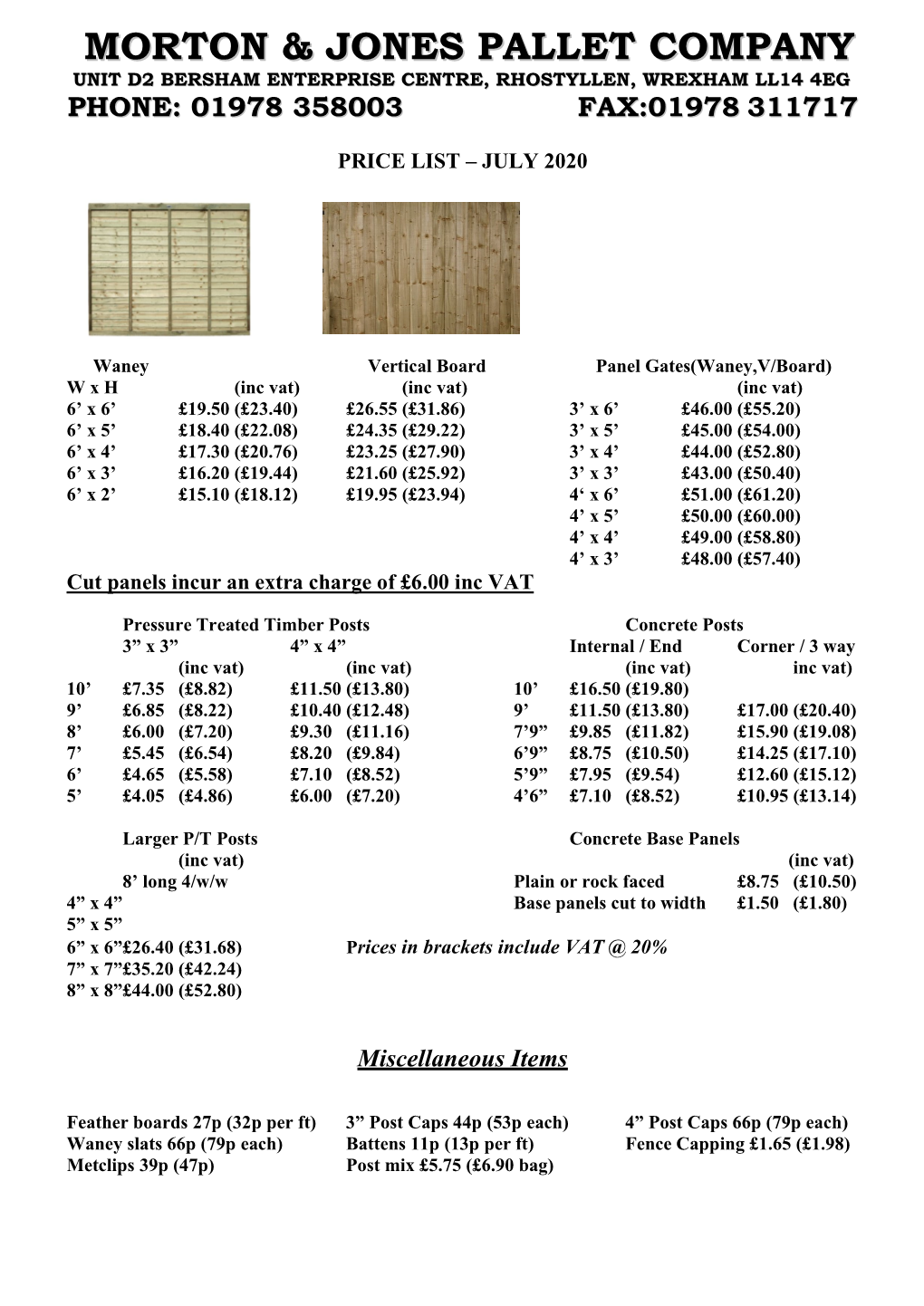 Morton & Jones Pallet Company