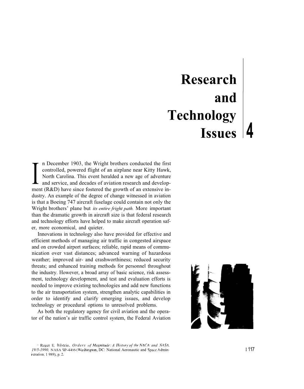 Federal Research and Technology for Aviation
