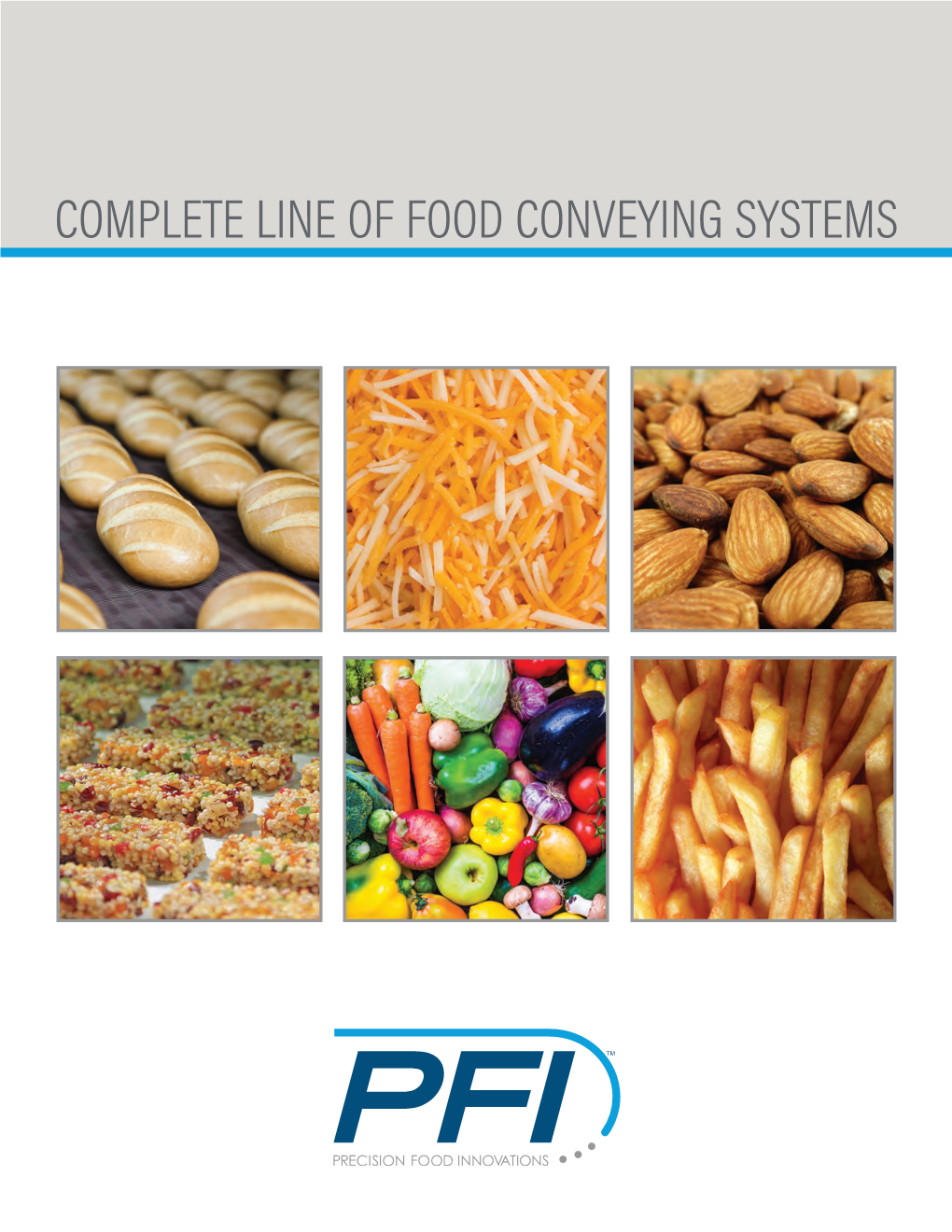 Complete Line of Food Conveying Systems Creating a Remarkable Customer Experience