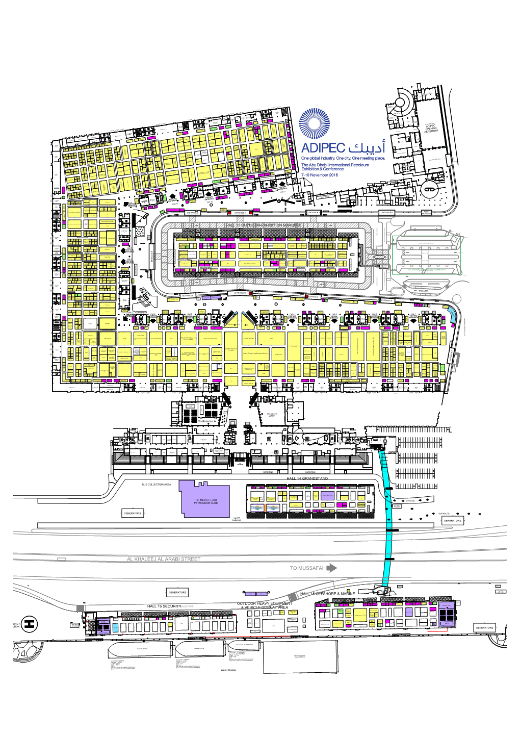 Bu Dhabi to Mussafah Al Khaleej Al Arabi Street