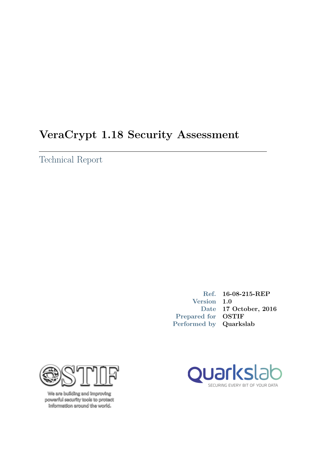 Veracrypt Audit