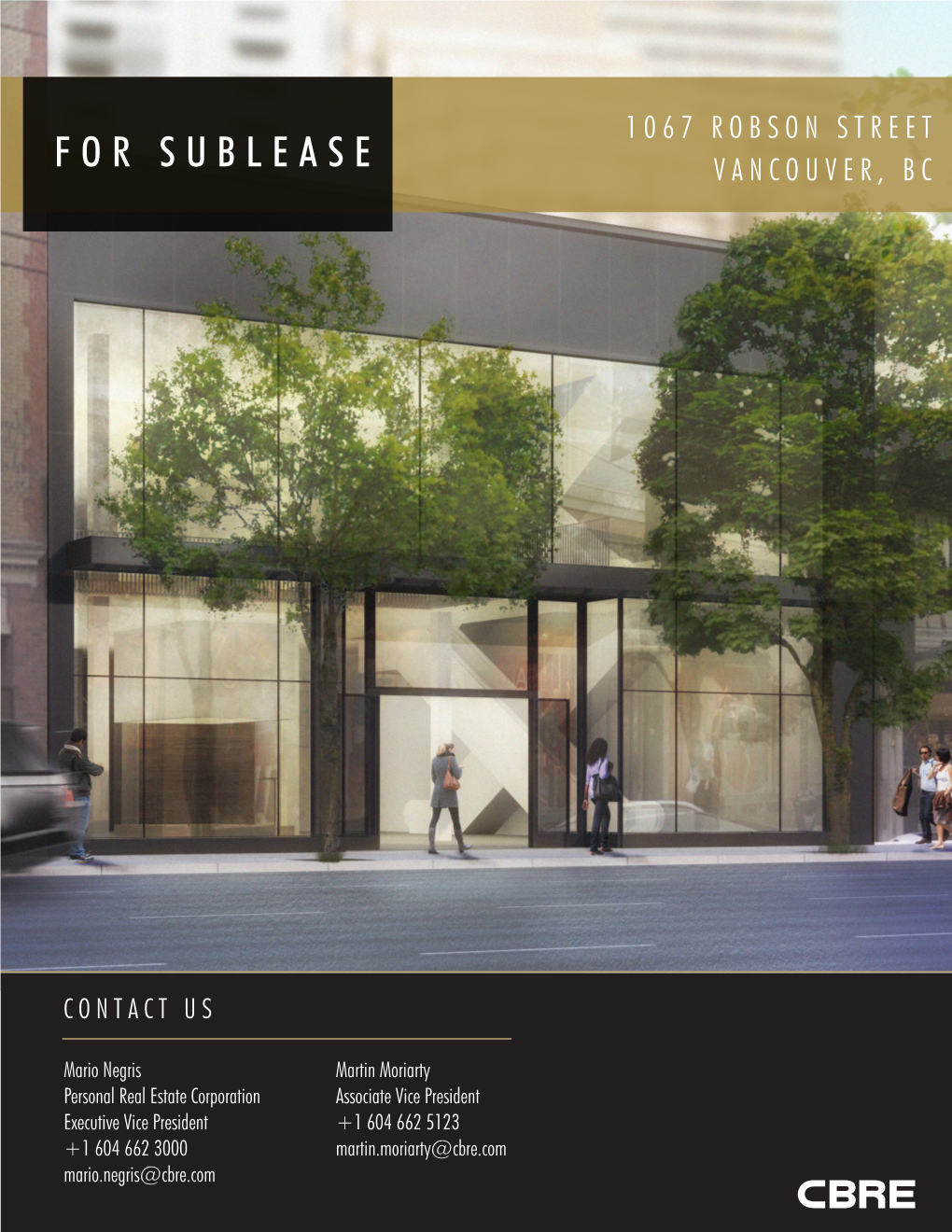 For Sublease Vancouver, Bc