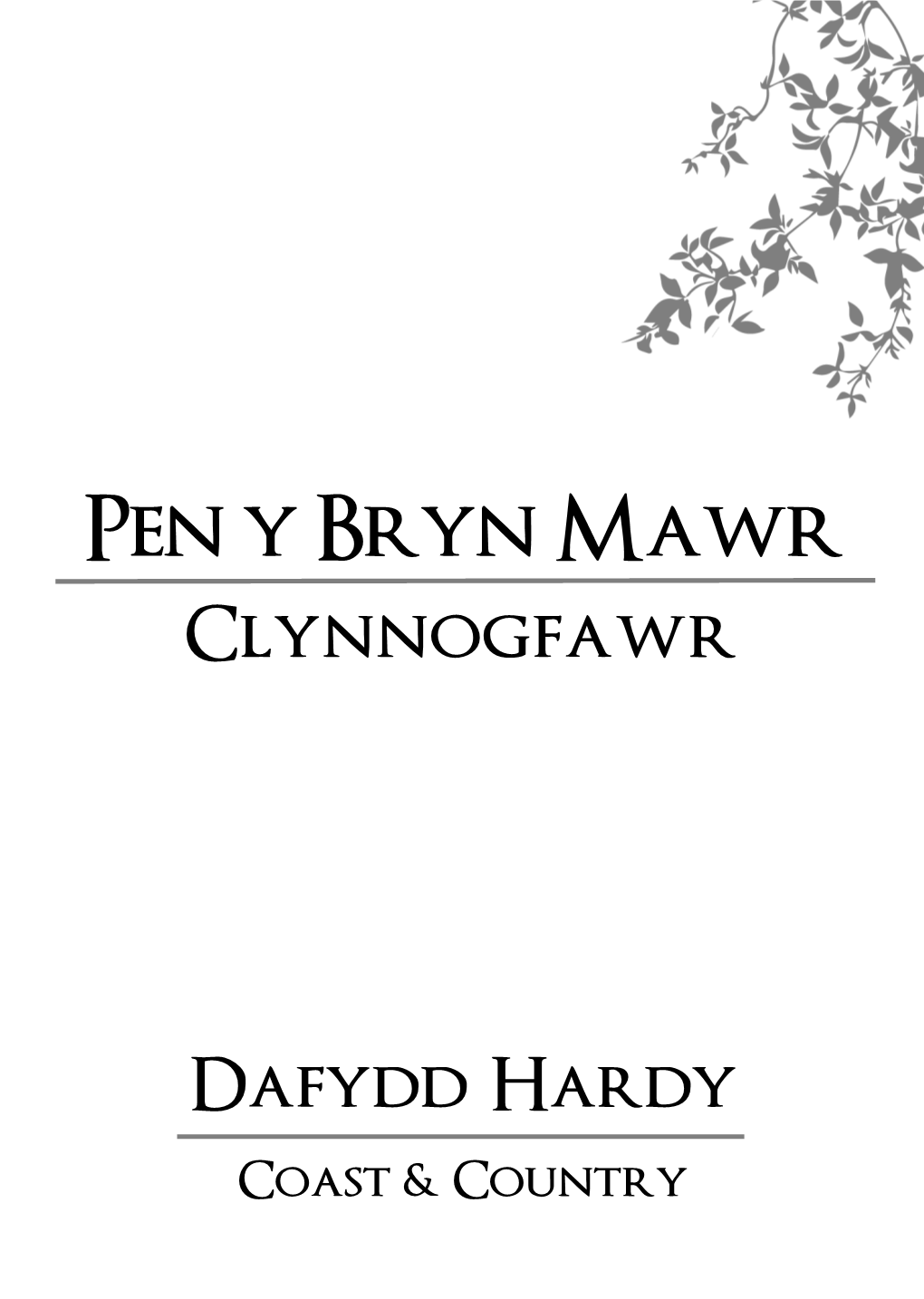 Pen Y Bryn Mawr Clynnogfawr