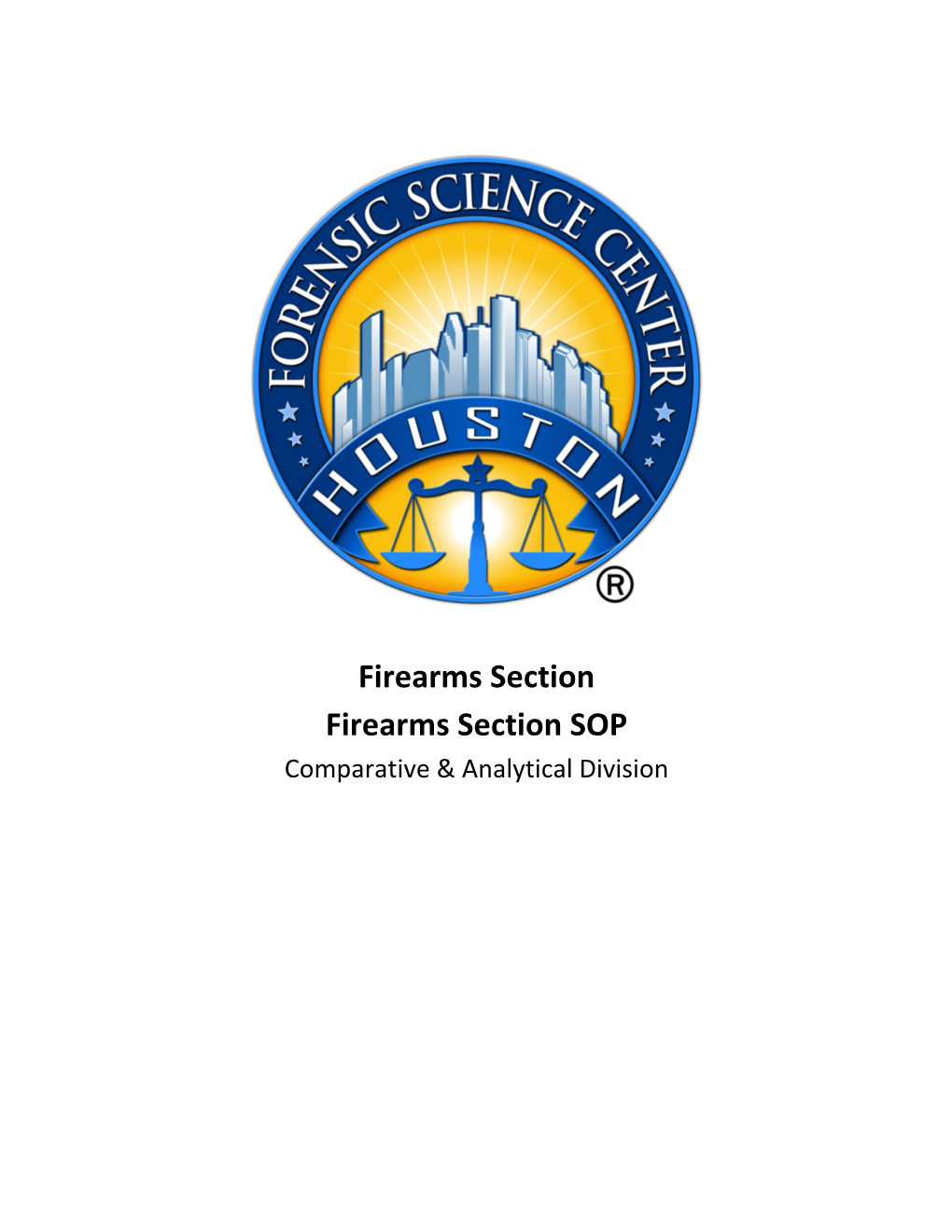 Firearms Section SOP Effective September 11, 2020