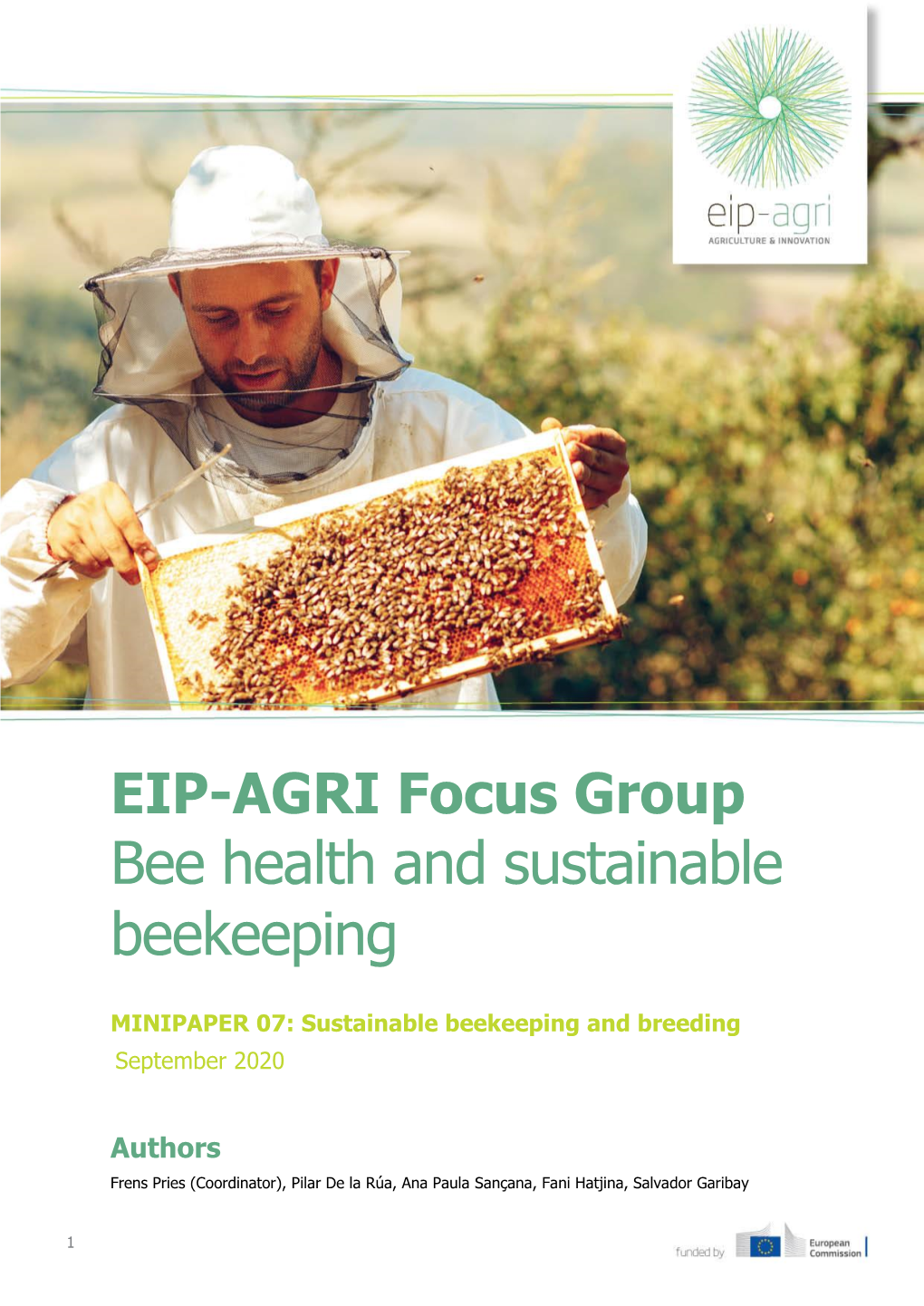 Sustainable Beekeeping and Breeding