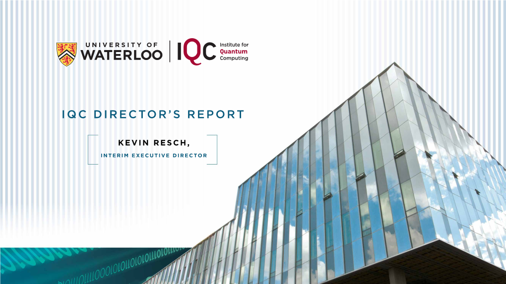 IQC Executive Committee Presentation