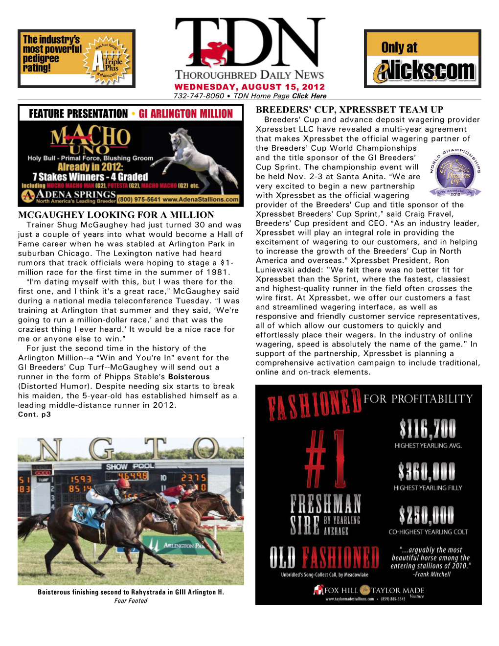 Feature Presentation • Gi Arlington Million