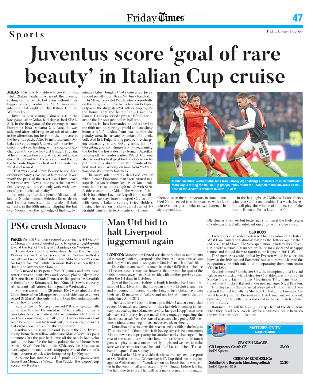 Juventus Score 'Goal of Rare Beauty' in Italian Cup Cruise