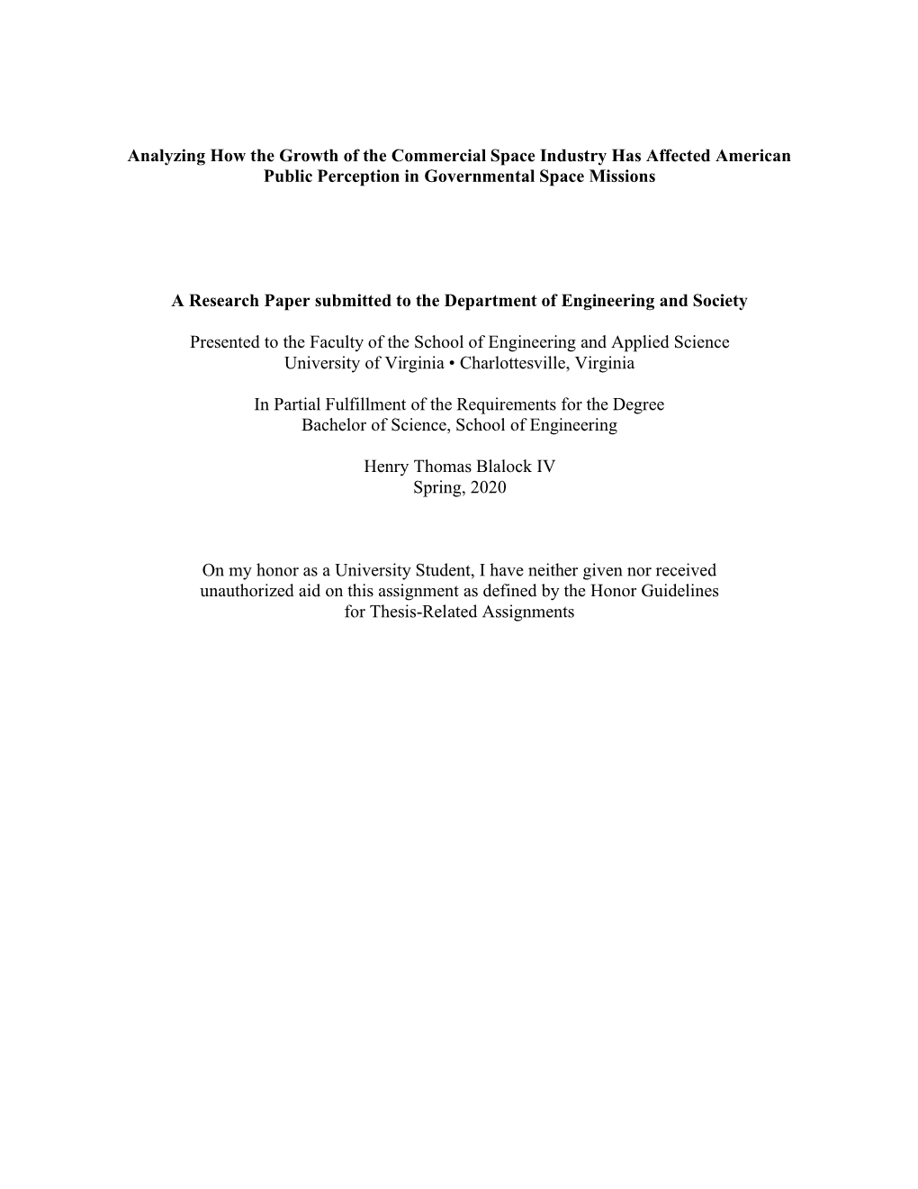 3 Blalock Henry STS Research Paper.Pdf