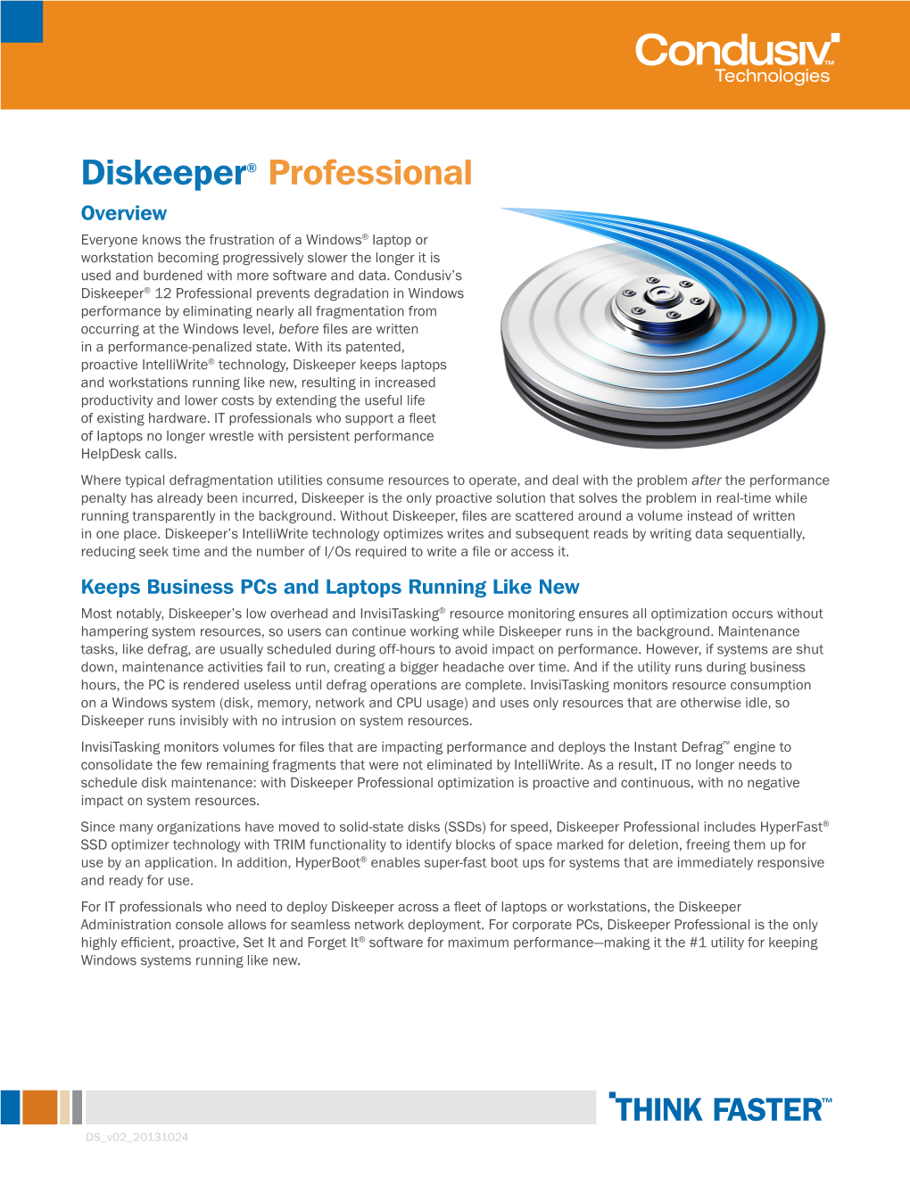 Diskeeper® Professional