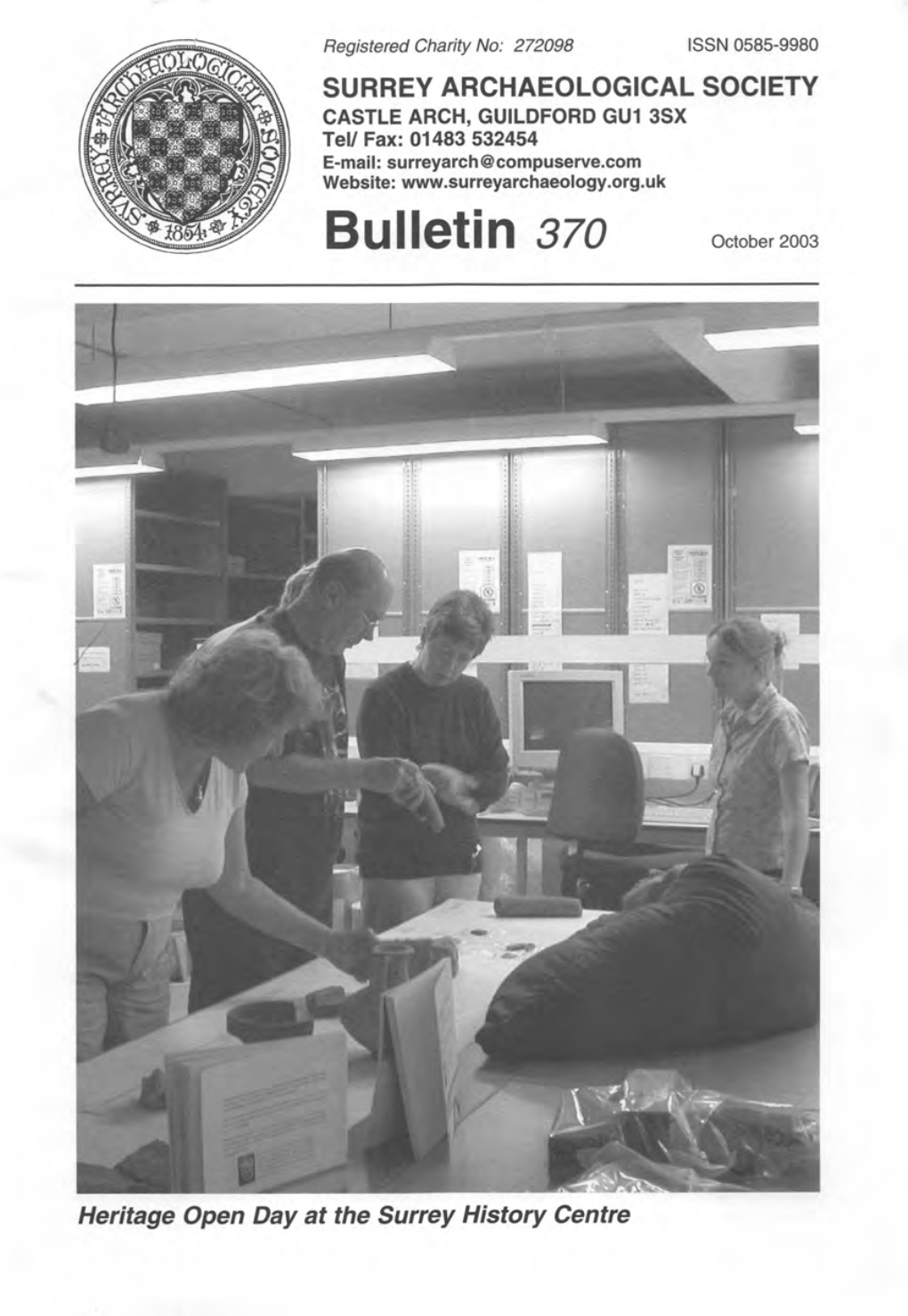 Bulletin 370 O C T O B E R 2 0 0 3