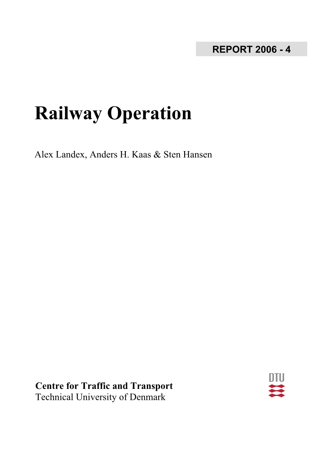 Railway Operation
