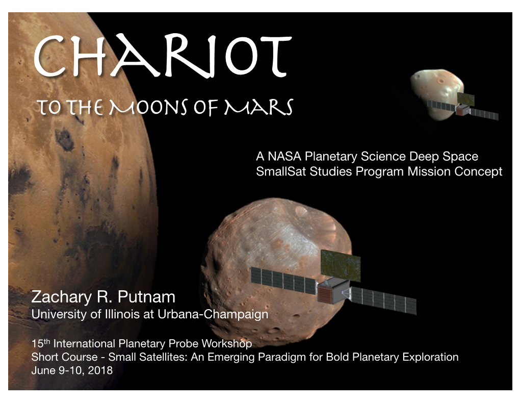 Chariot to the Moons of Mars