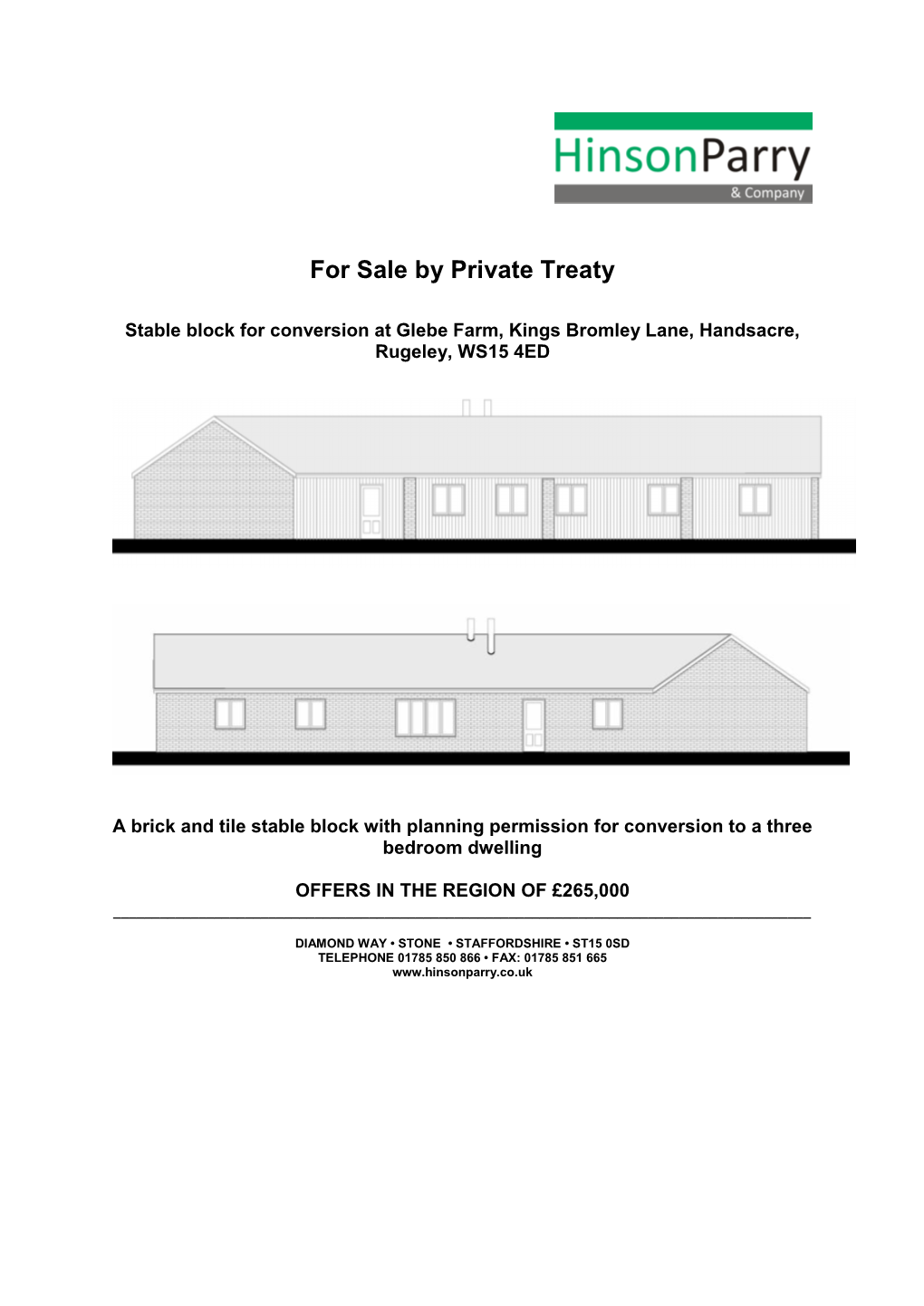 For Sale by Private Treaty