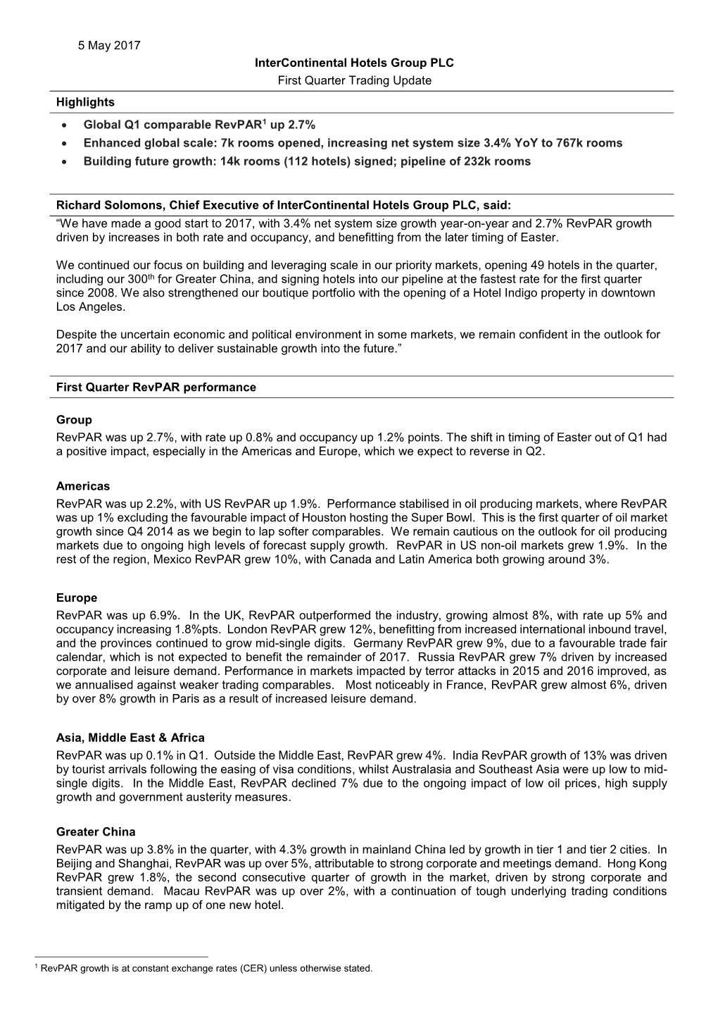 Group Profit and Loss Account