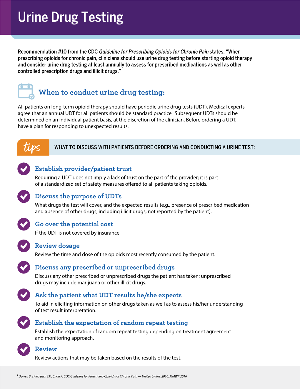 Urine Drug Testing (UDT)