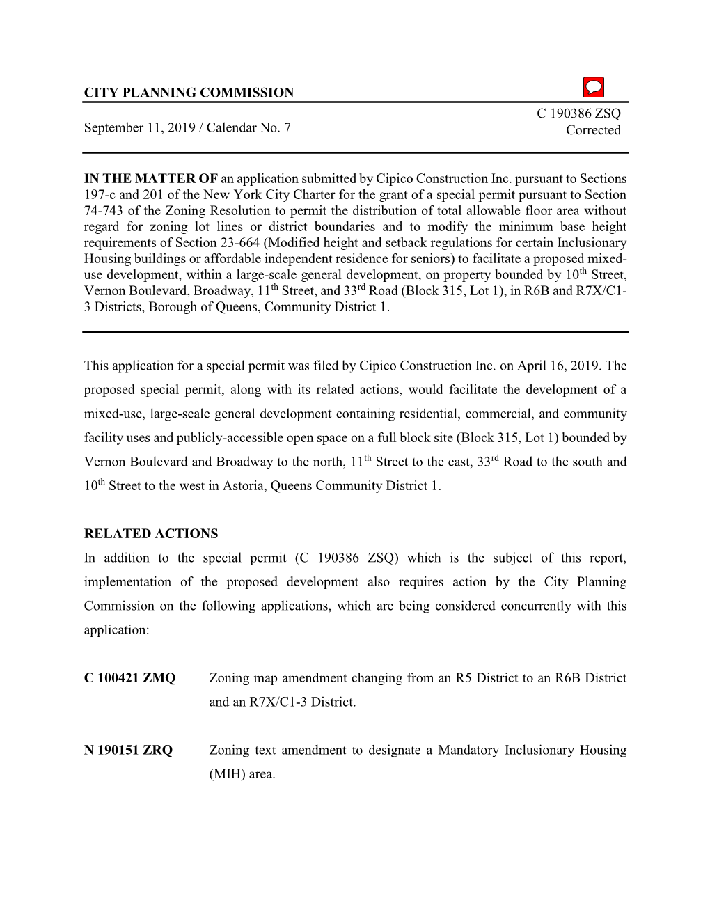 Vernon Boulevard Broadway Rezoning