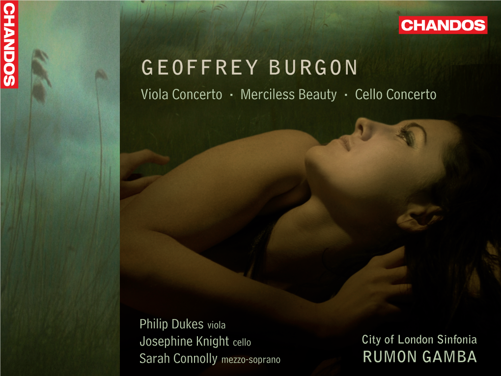 Geoffrey Burgon Viola Concerto