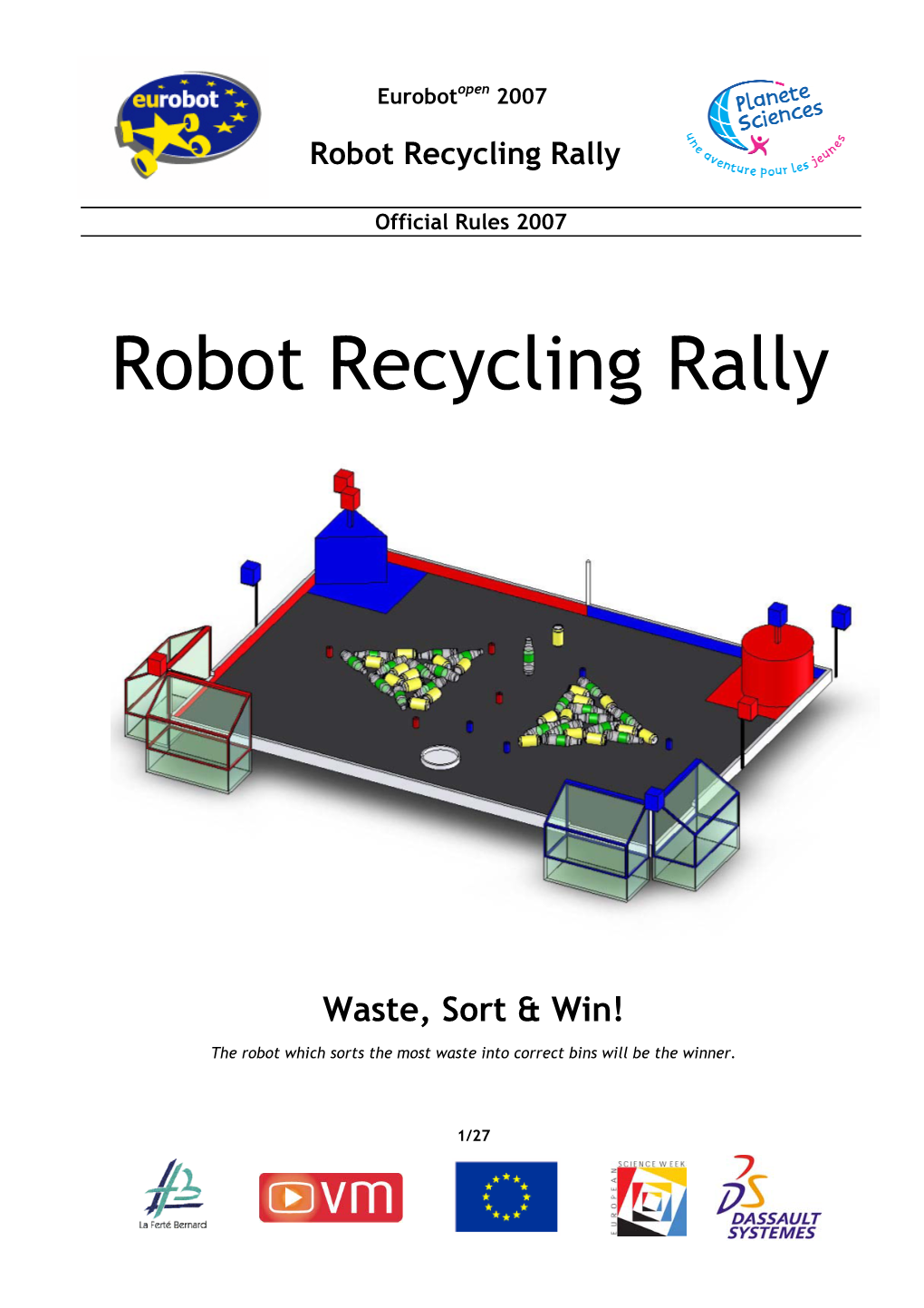 Robot Recycling Rally