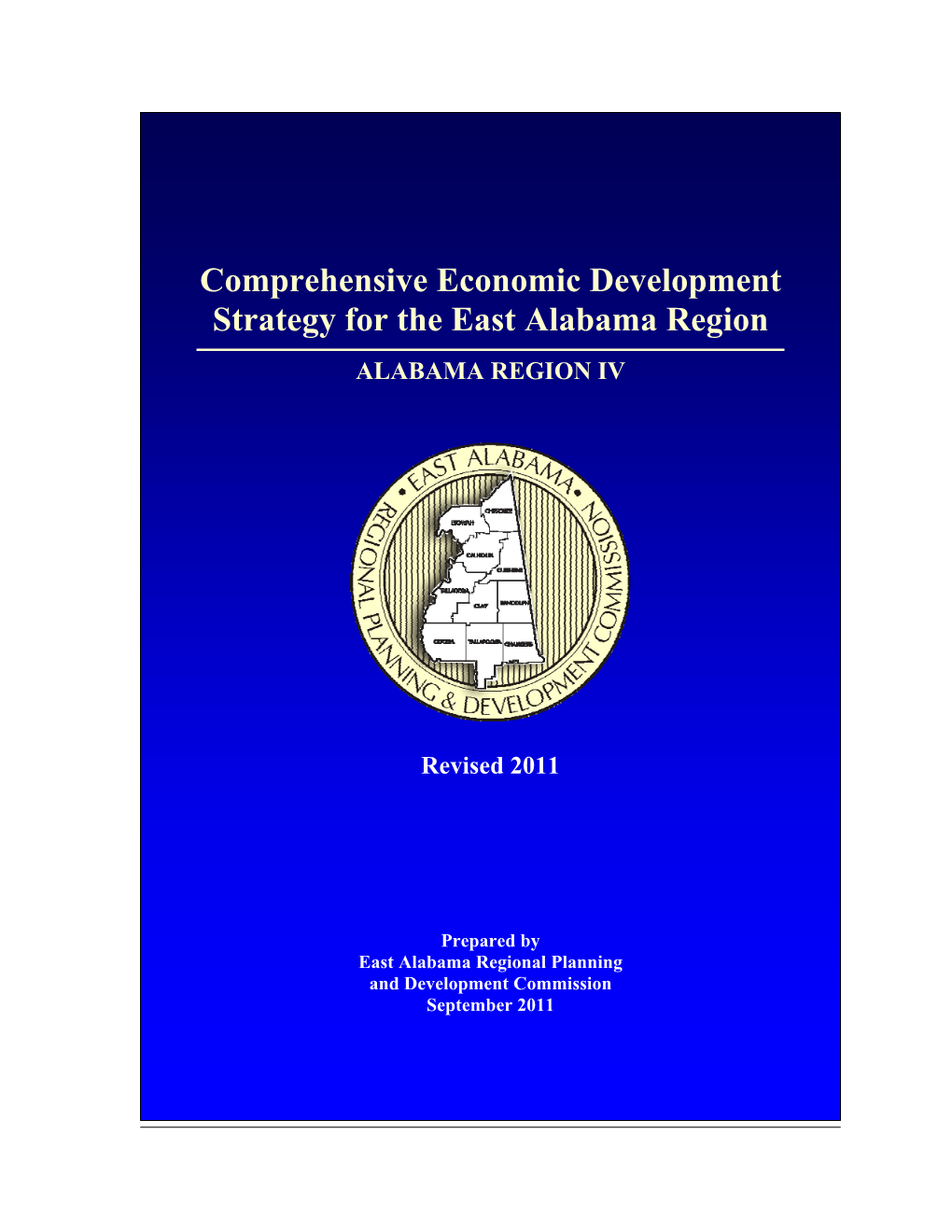 Comprehensive Economic Development Strategy for the East Alabama Region