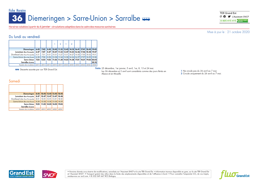 36 Diemeringen &gt; Sarre-Union &gt; Sarralbe C