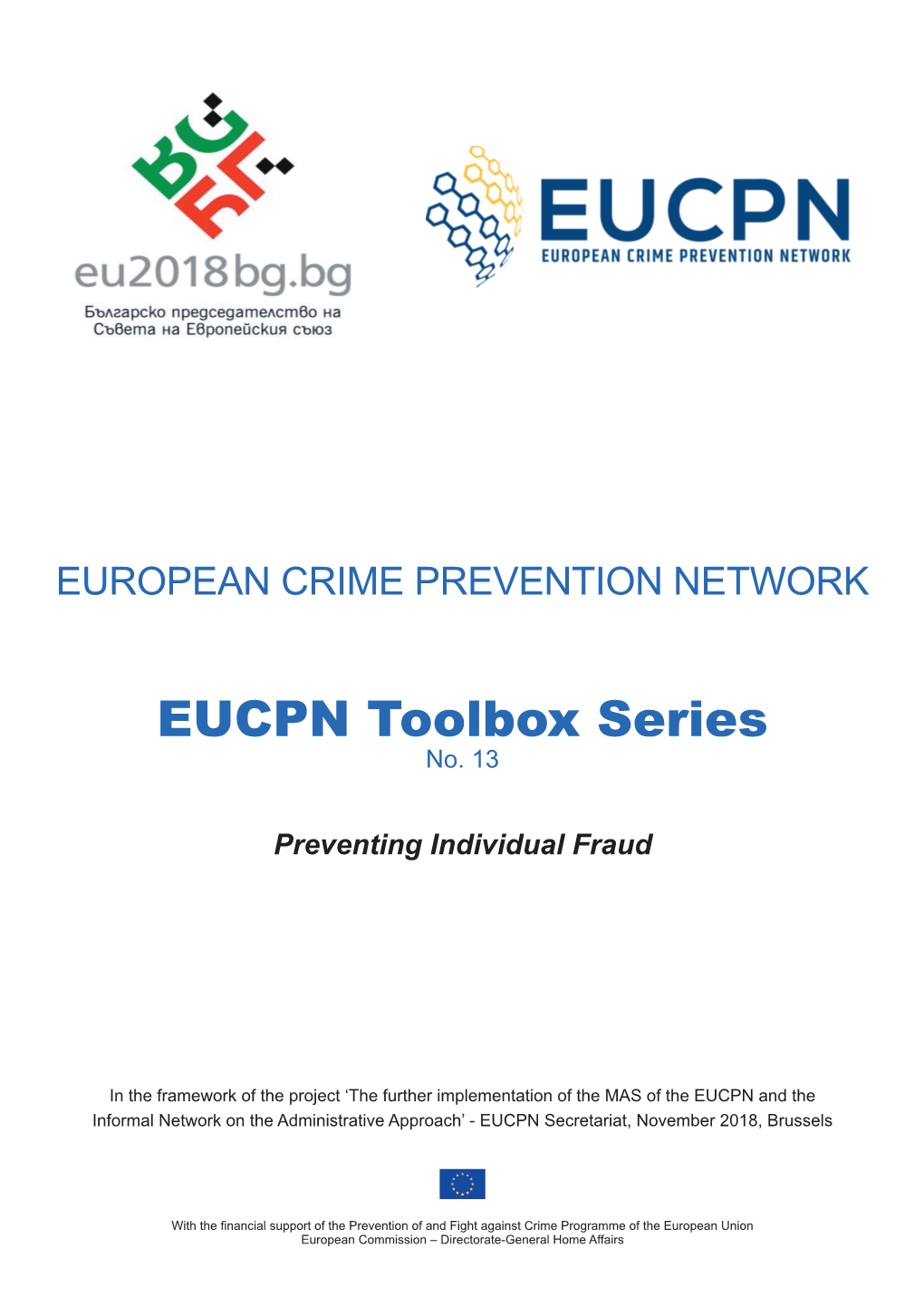 EUCPN Toolbox Series No