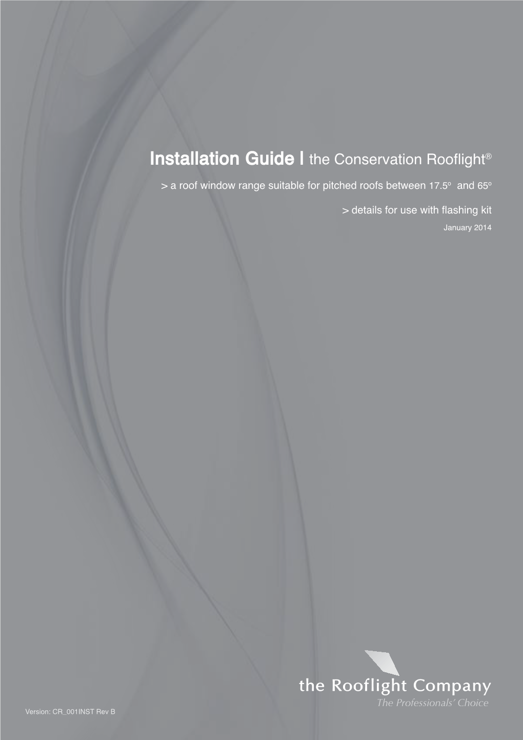 Installation Guide | the Conservation Rooflight®