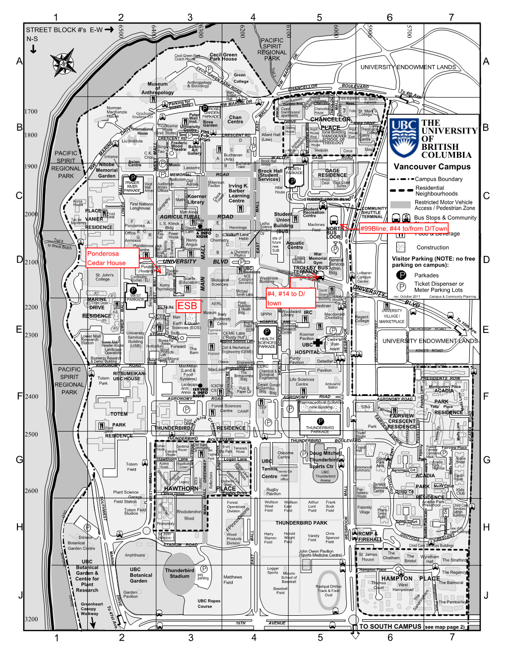 UBC Map Here