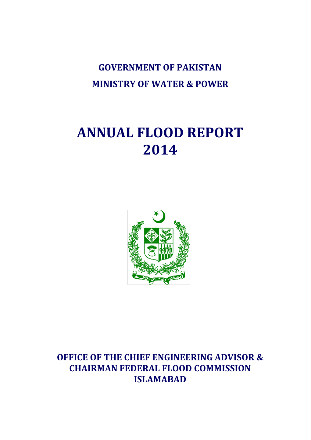 Annual Flood Report 2014