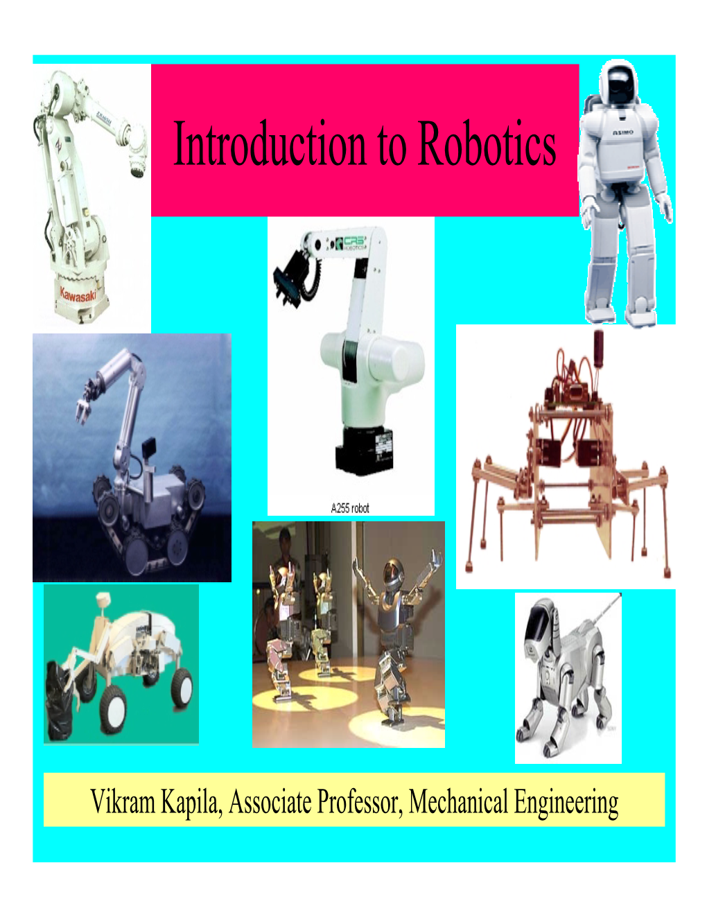 Introduction to Robotics