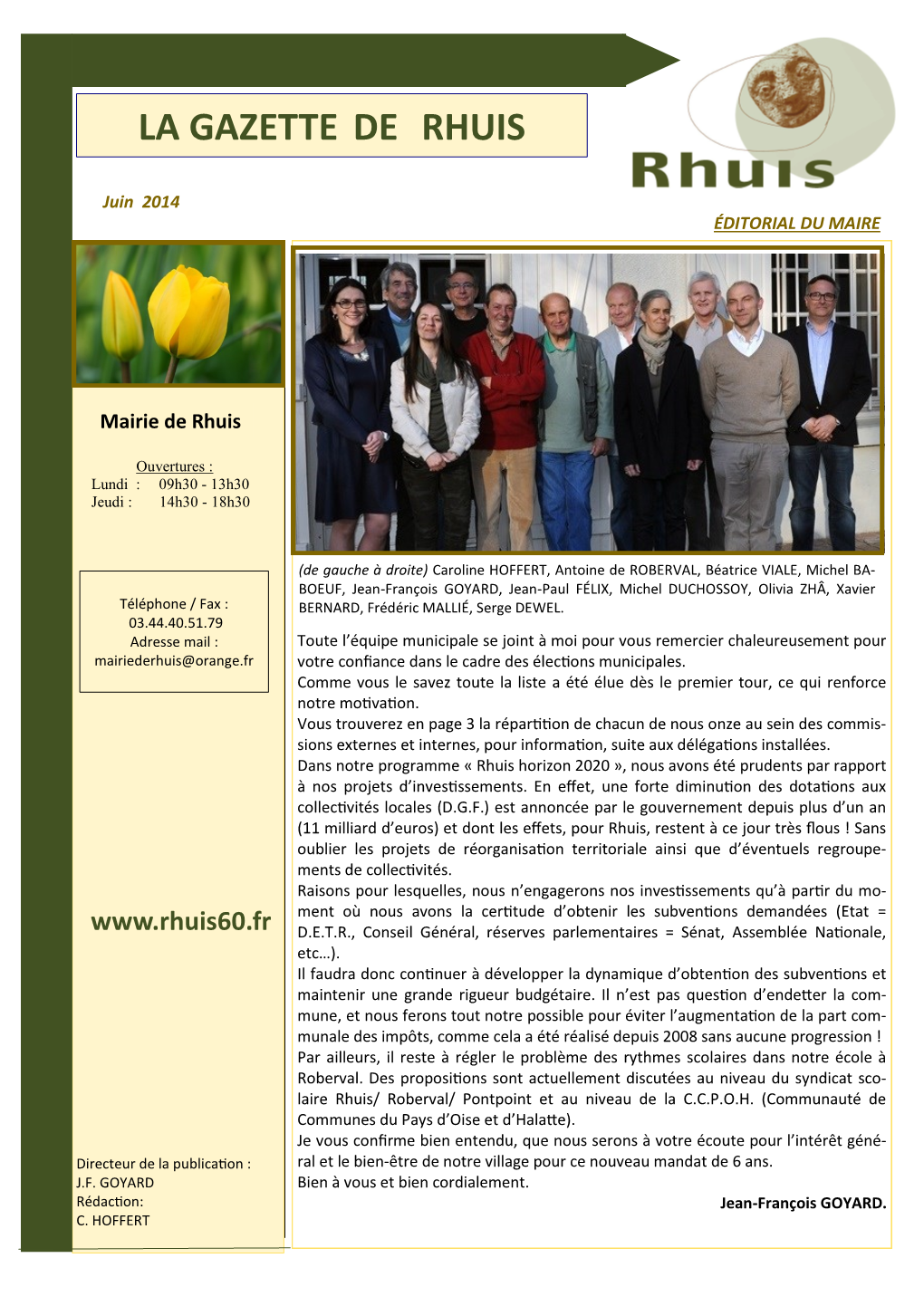 La Gazette De Rhuis