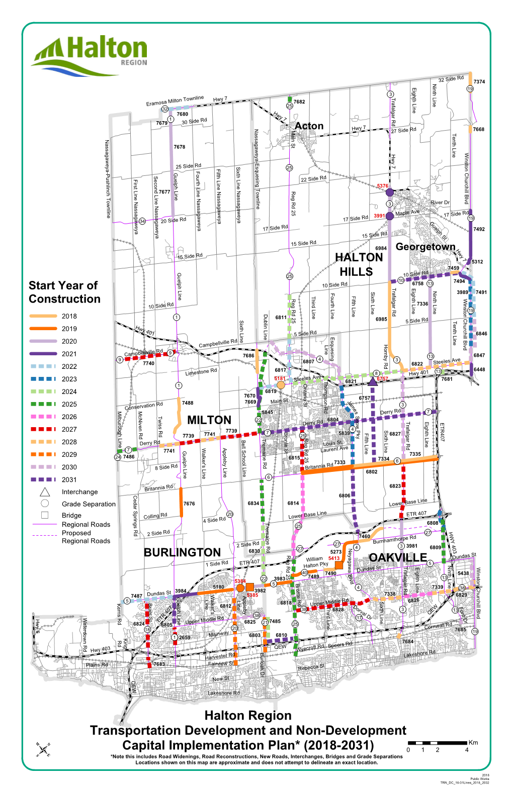 Halton Region Transportation Development and Non