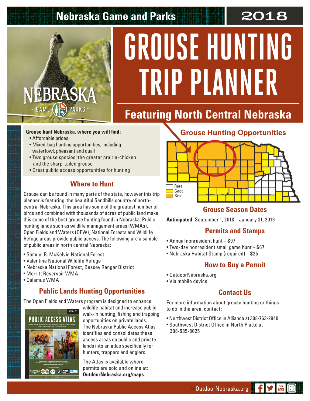 Grouse Hunt Trip Planner