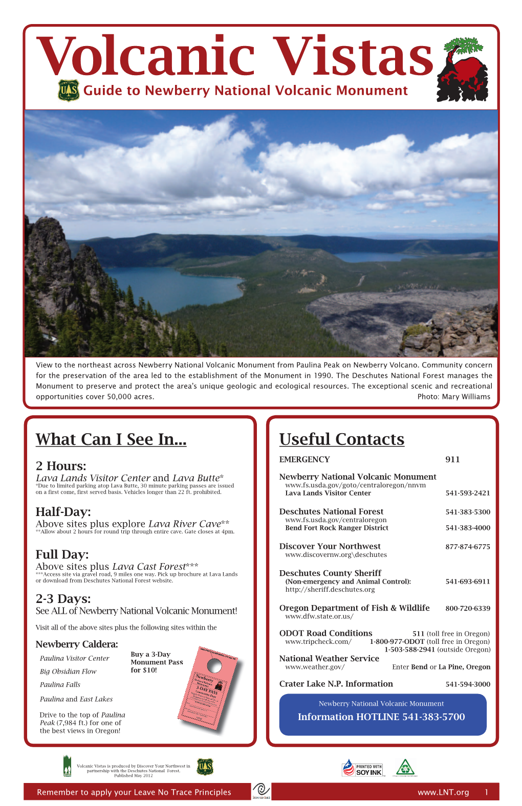 Guide to Newberry National Volcanic Monument