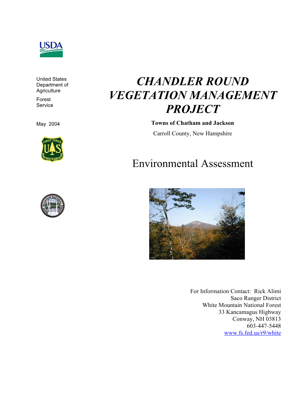 Chandler Round Vegetation Management Project