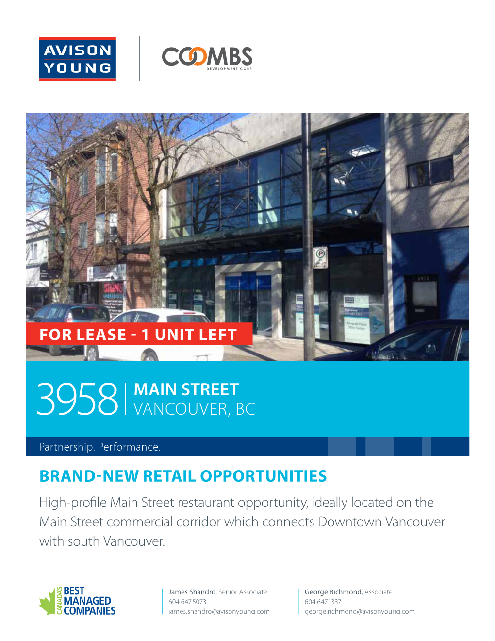 3958 Main Street Vancouver, Bc